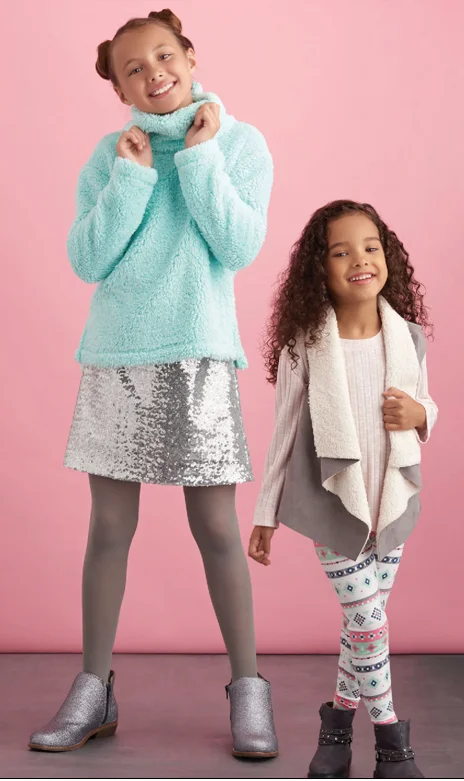 Soft Wearables Simplicity Child/Teen Girls Outfit S8807