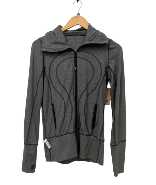 Lululemon Grey Size 4 Zip up Almost New