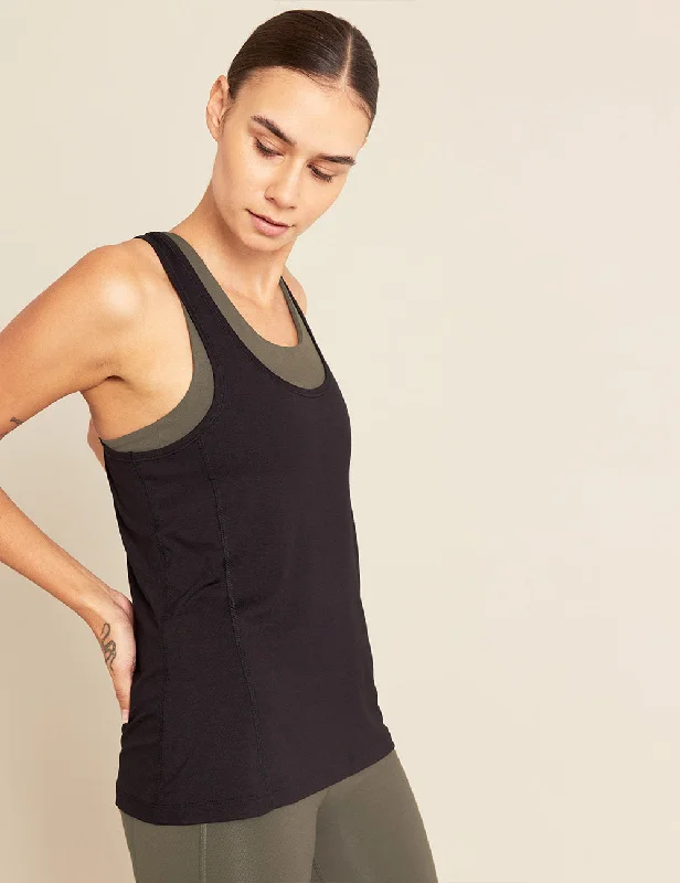 Racerback Active Tank - Black