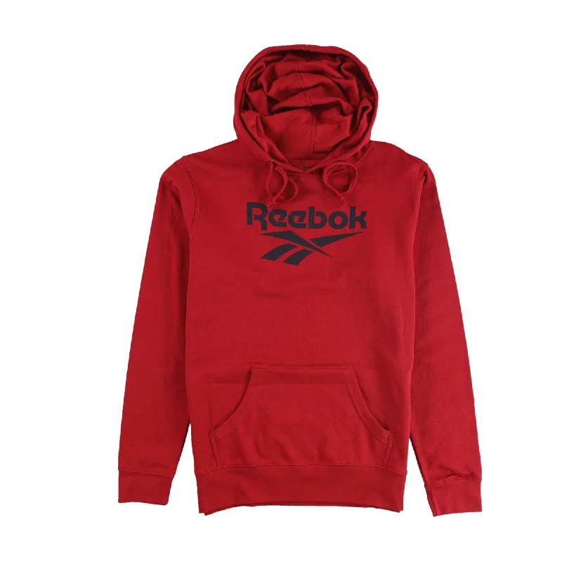 Reebok Womens Fleece Logo Hoodie Sweatshirt