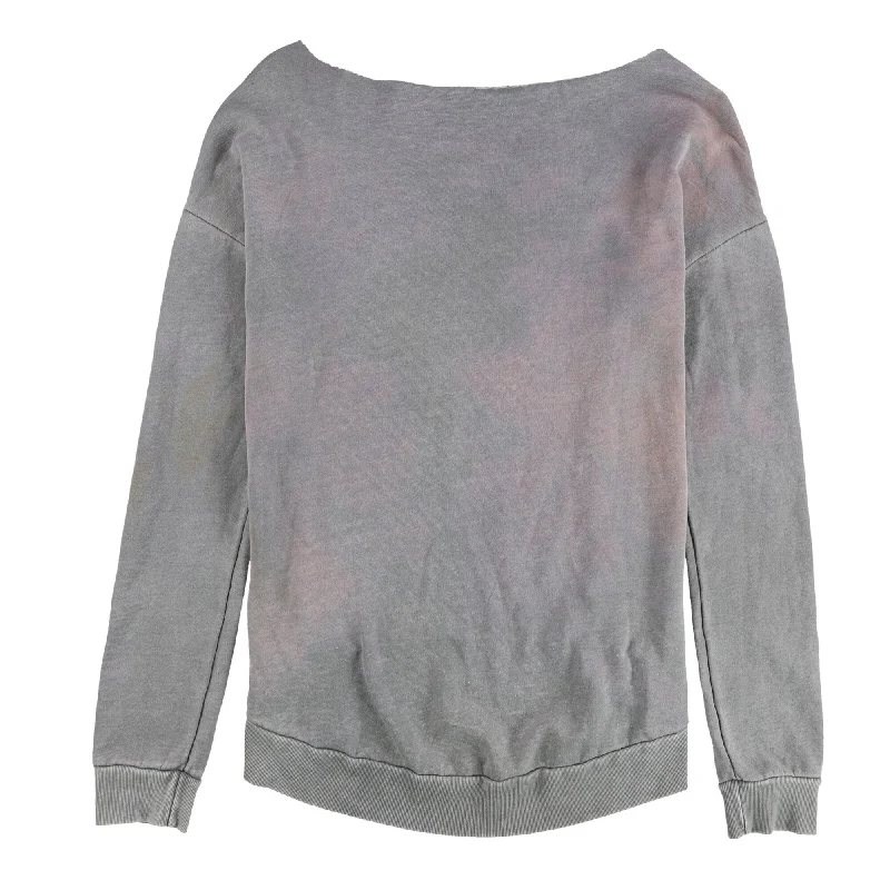 Tags Weekly Womens Multi Tone Sweatshirt, Grey, Large