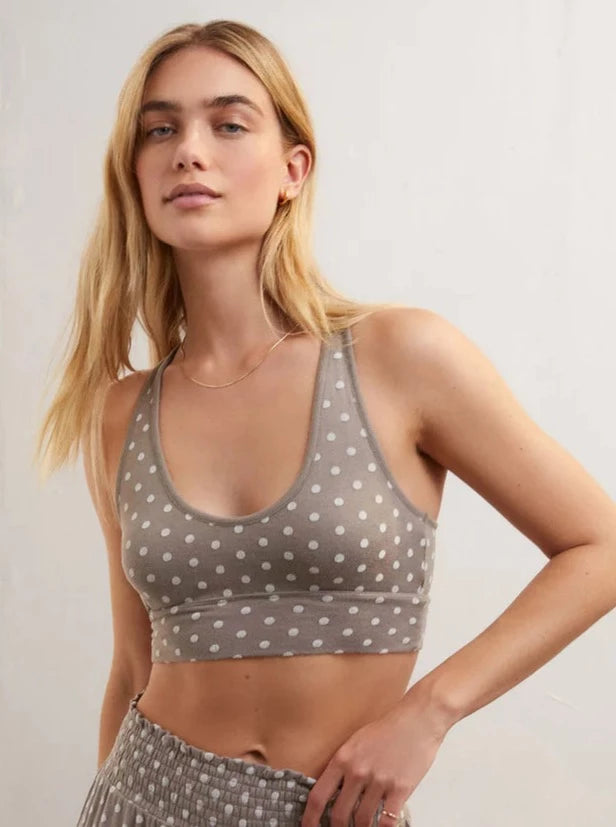 V- Neck Dawn Dot Bra