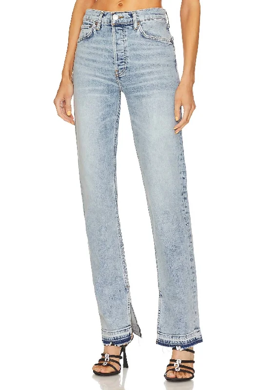 70S High Rise Skinny Boot Jean In Skid