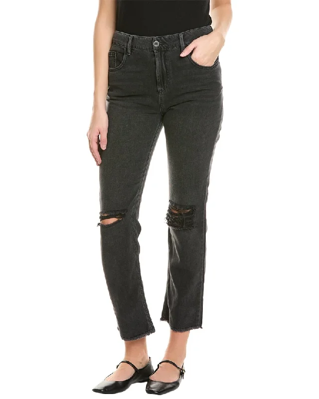 Bella Dahl Lennon Straight Leg Ripped Knee Jean