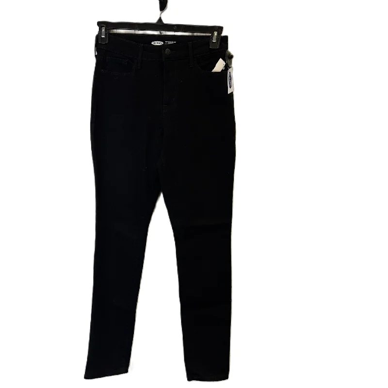 Jeans Skinny By Old Navy In Black Denim, Size: 6