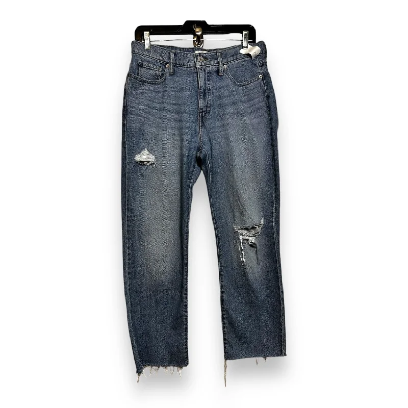 High rise straight Jeans Straight By Lucky Brand In Denim, Size: 8