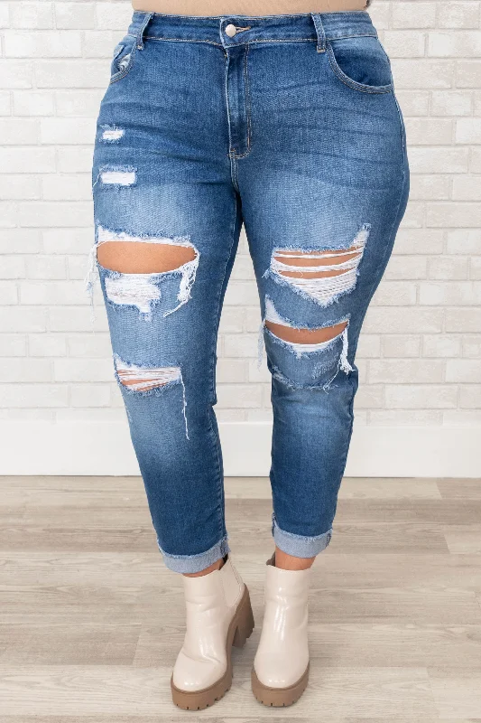 Stay Out Jeans, Medium Wash