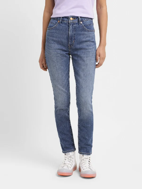 Women's High Rise Skinny Fit Jeans