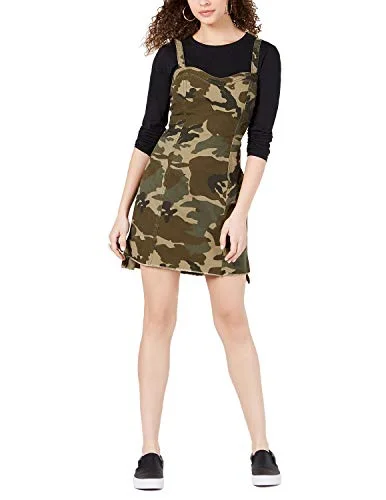 Cotton Camo-Print Dress