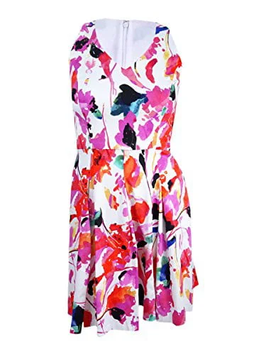 Lauren Ralph Lauren Floral-Print Fit & Flare Dress