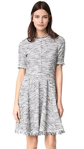 Rebecca Taylor Womens Boucle Tweed Dress