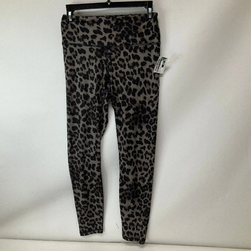 Athletic Leggings By Cmf In Animal Print, Size: S