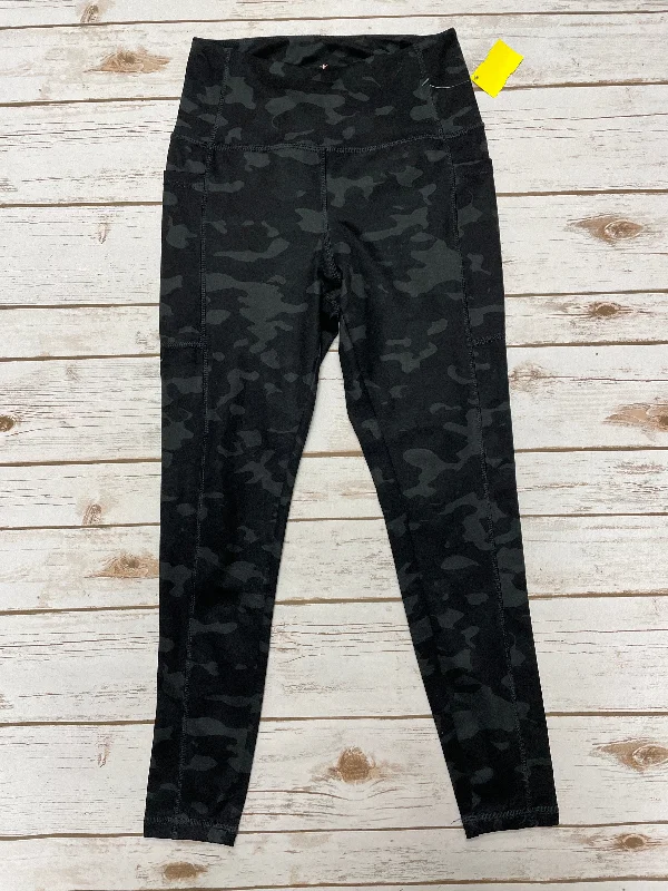 Athletic Leggings By Danskin In Camouflage Print, Size: S