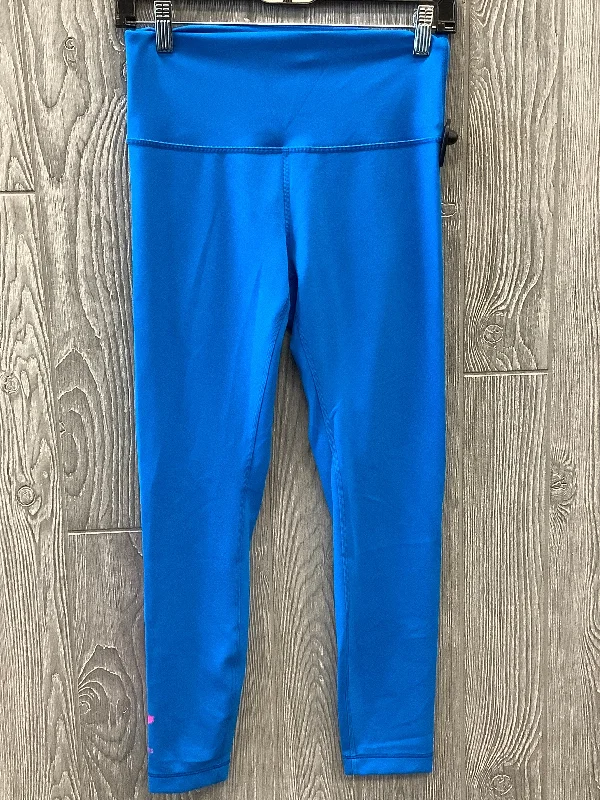 Athletic Leggings By Lululemon In Blue, Size: 8