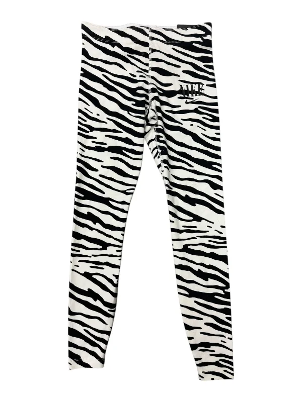 Athletic Leggings By Nike Apparel In Animal Print, Size: Xs