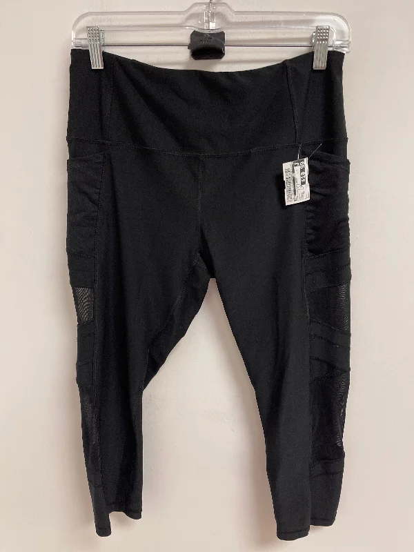 Athletic Leggings By Rbx In Black, Size: Xl