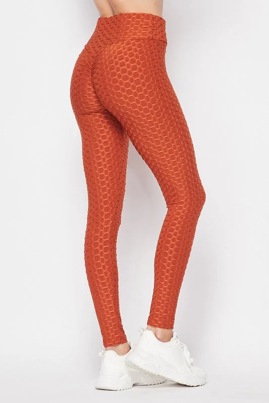 Honeycomb Textured Leggings