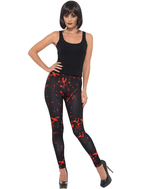 Horror Leggings, Black