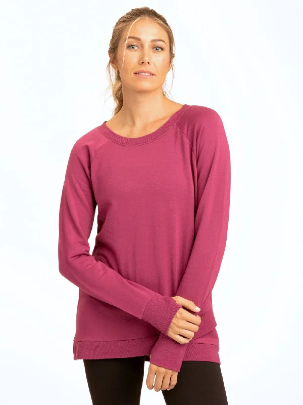 Leanna Feather Fleece Tunic