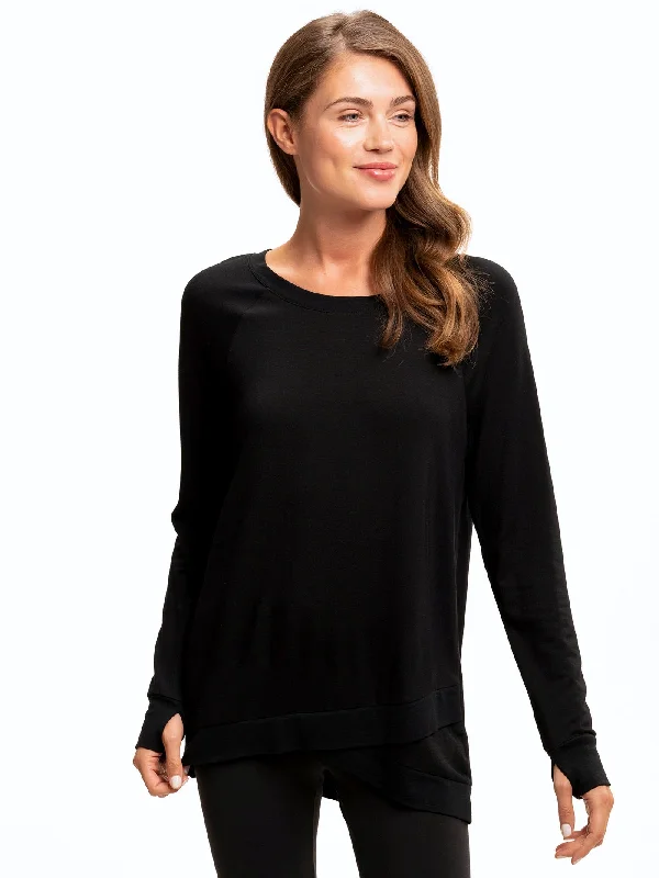 Leanna Feather Fleece Tunic