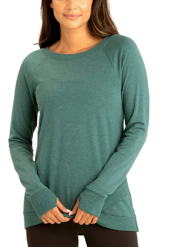 Leanna Feather Fleece Tunic