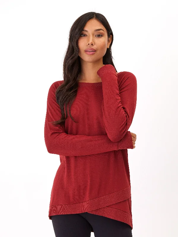 Leanna Feather Fleece Tunic