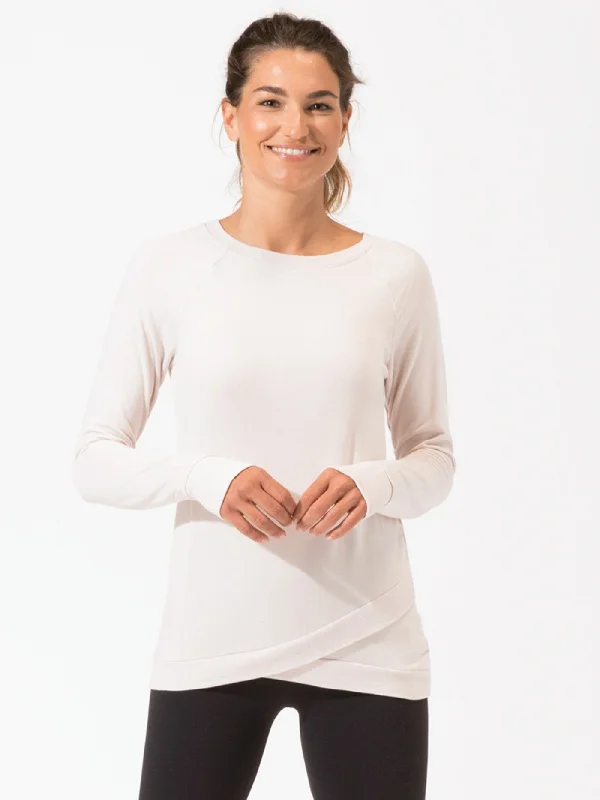 Leanna Feather Fleece Tunic