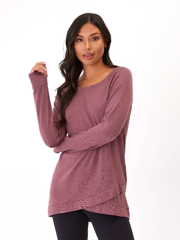 Leanna Feather Fleece Tunic