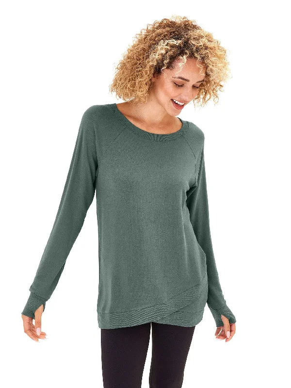 Leanna Feather Fleece Tunic