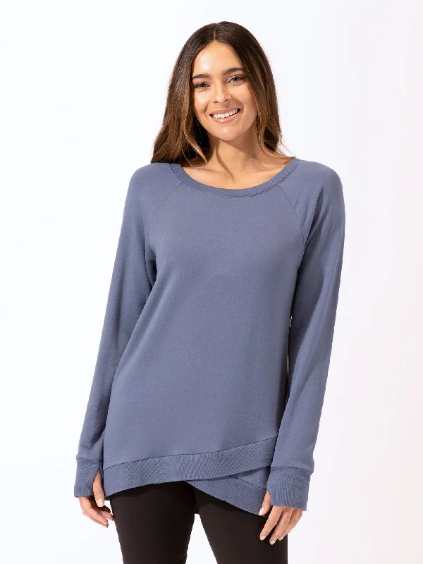 Leanna Feather Fleece Tunic