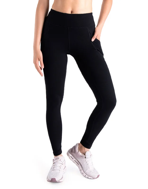 Essential High Waisted Yoga Leggings, Side Pockets