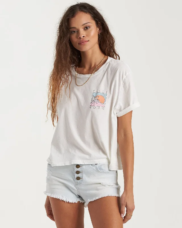 Billabong Buttoned Up Denim Shorts - Acid Rinse