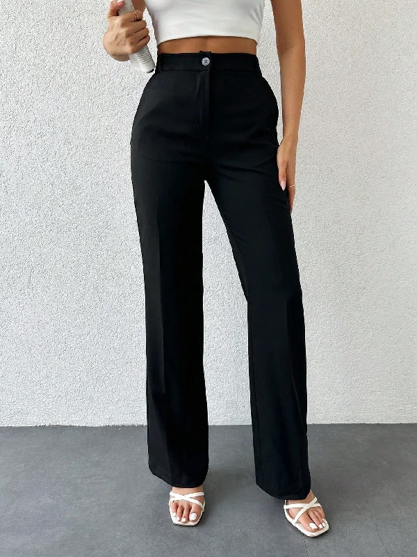 Everyday Straight leg High Waist Pants