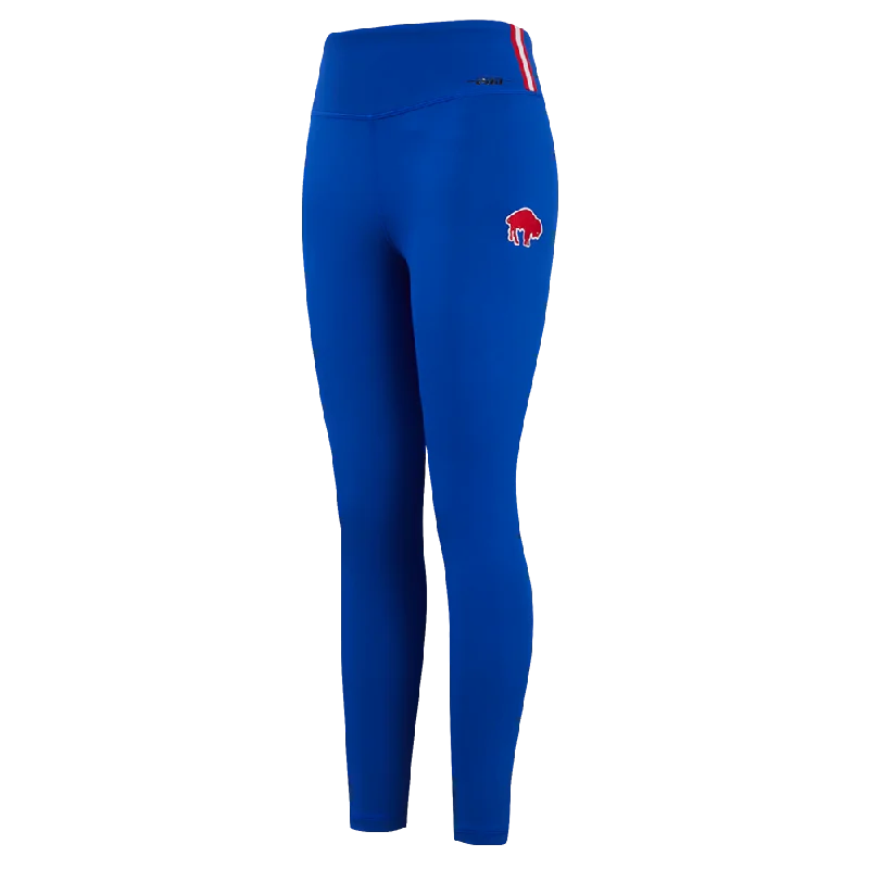 NFL BUFFALO BILLS RETRO CLASSIC WOMEN'S JERSEY LEGGING (ROYAL BLUE)