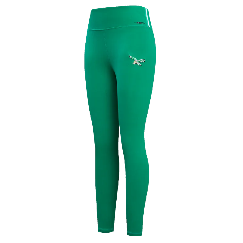 NFL PHILADELPHIA EAGLES RETRO CLASSIC WOMEN'S JERSEY LEGGING (KELLY GREEN)