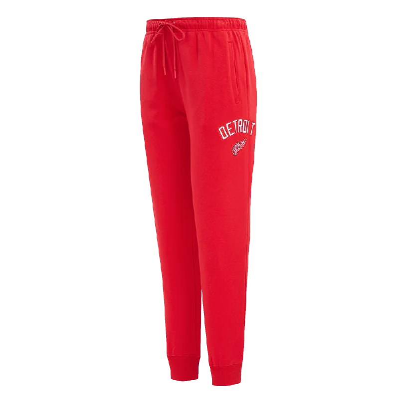 NHL DETROIT RED WINGS CLASSIC WOMEN'S FLC SWEATPANT (RED)