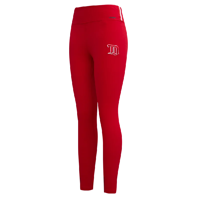 NHL DETROIT RED WINGS RETRO CLASSIC WOMEN'S JERSEY LEGGING (RED)