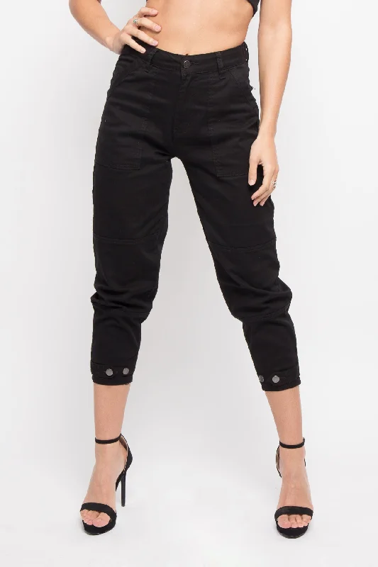 High Rise Slouch Pants