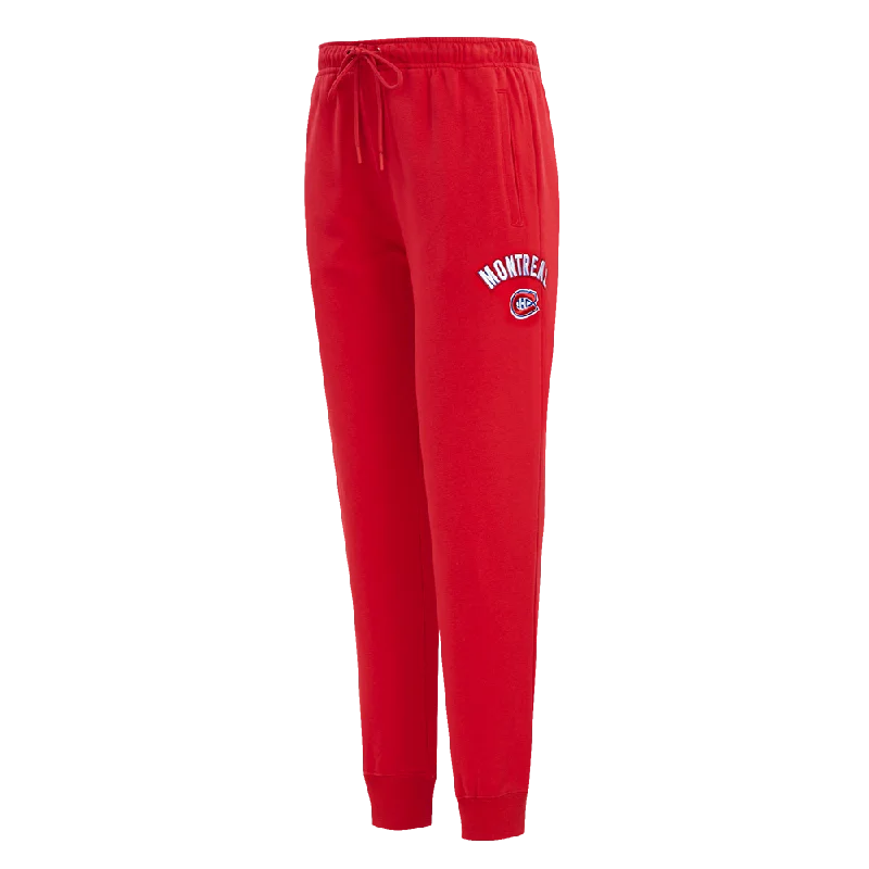 NHL MONTREAL CANADIENS CLASSIC WOMEN'S FLC SWEATPANT (RED)