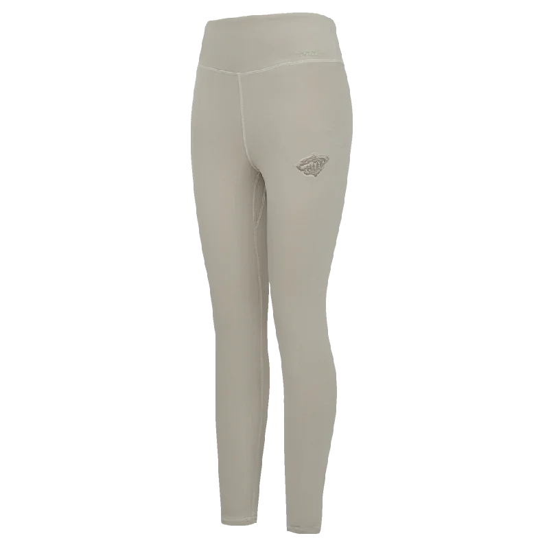 NHL MINNESOTA WILD NEUTRAL WOMEN'S JERSEY LEGGING (TAUPE)