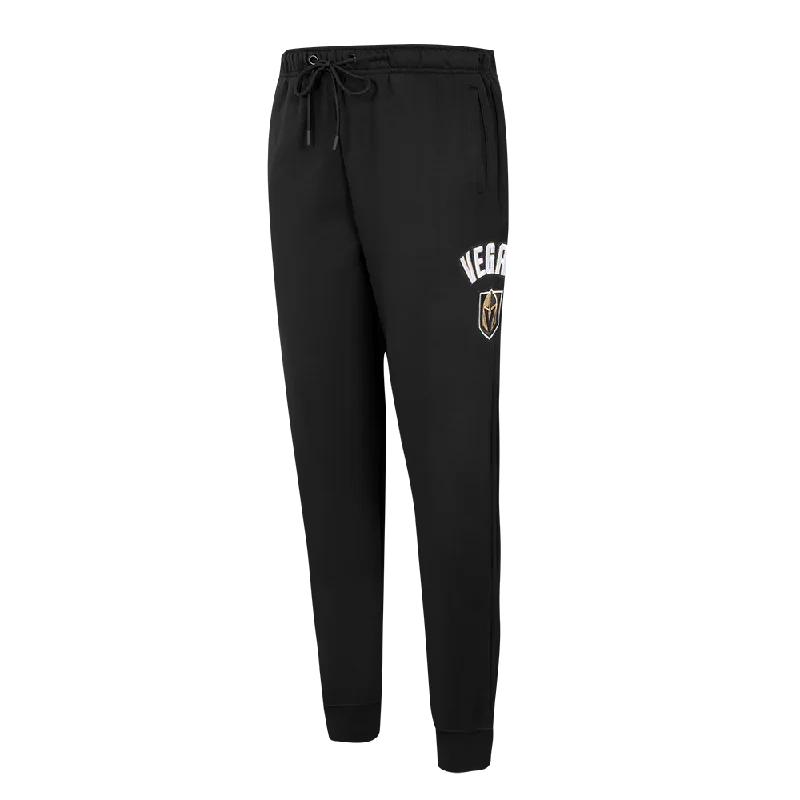 NHL VEGAS GOLDEN KNIGHTS CLASSIC WOMEN'S FLC SWEATPANT (BLACK)