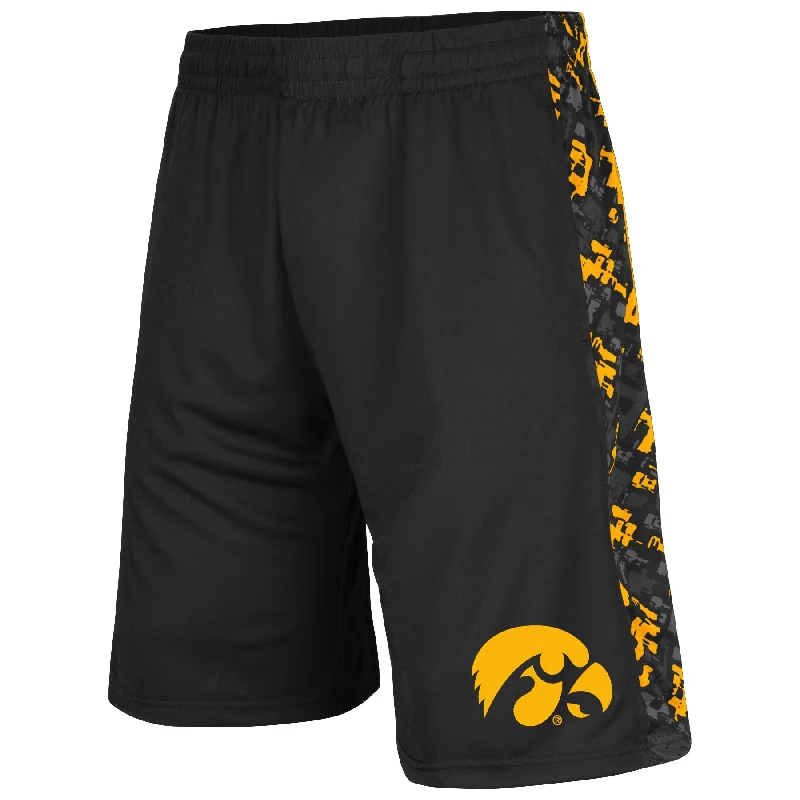 Iowa Hawkeyes Colosseum Youth Mustang II Shorts