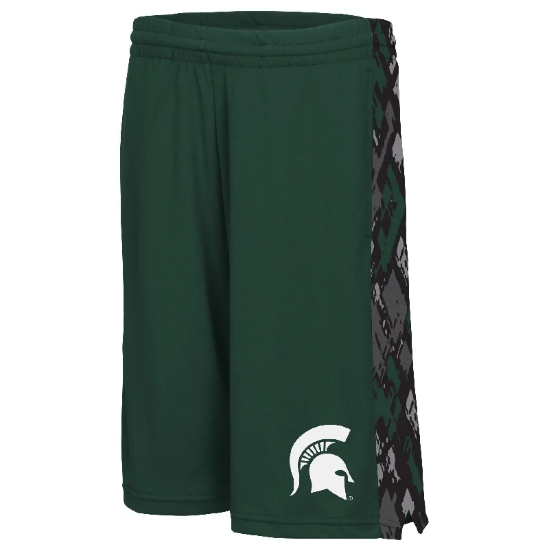 Michigan State Spartans Colosseum Youth Mustang II Shorts