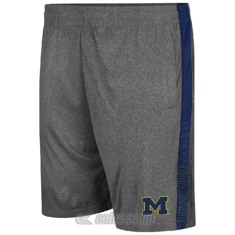 Michigan Wolverines Colosseum Fire Break Adult Shorts