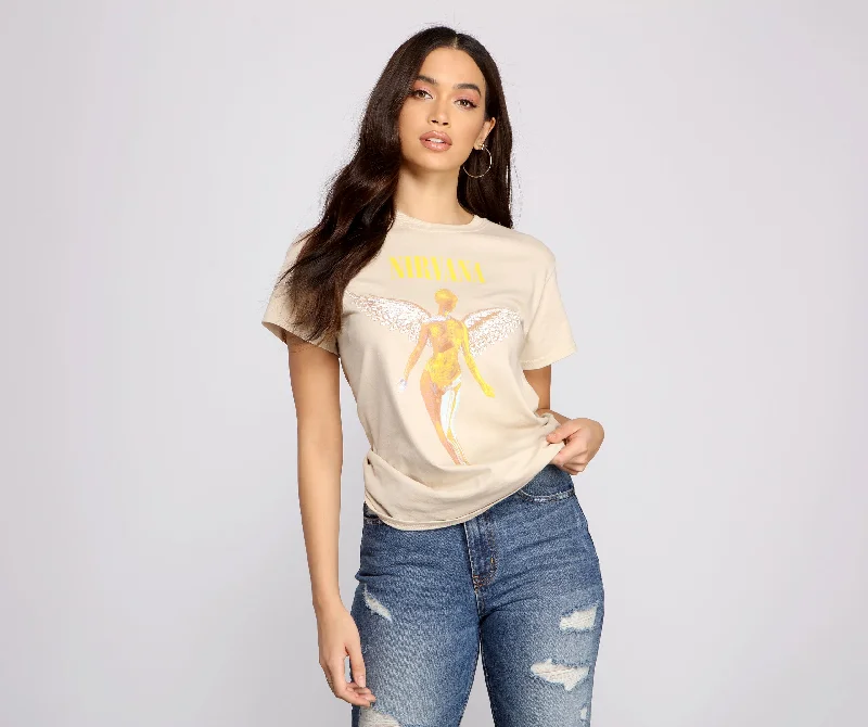 Nirvana Graphic Vintage Tee Shirt