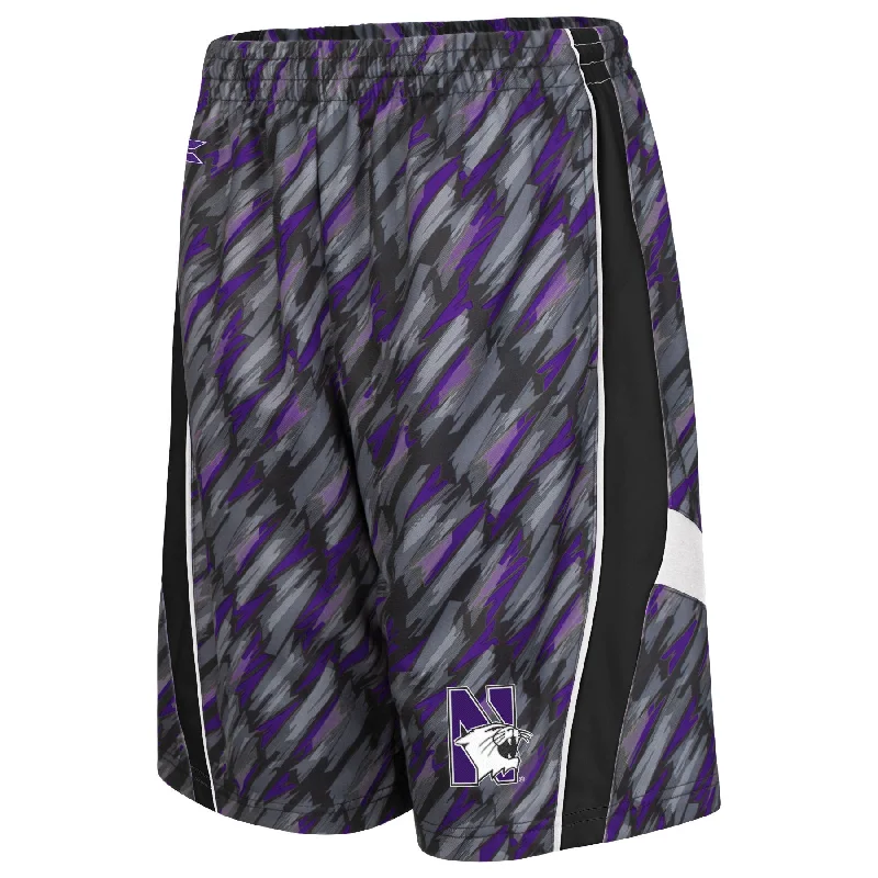 Northwestern Wildcats Colosseum Backcourt Youth Shorts