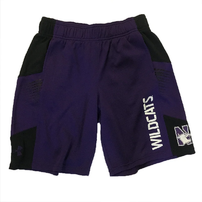 Northwestern Wildcats Under Armour Youth Purple Limitless Shorts