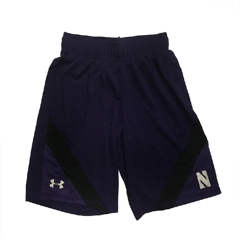 Northwestern Wildcats Under Armour Youth Sideline Training Shorts