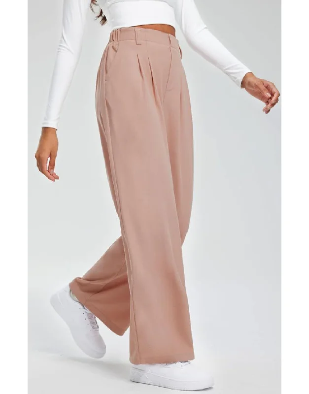 Wide Georgette Pants Pink